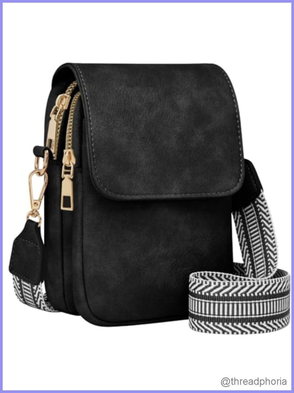 Cell Phone Crossbody Bag RFID Wallet Adjustable Strap